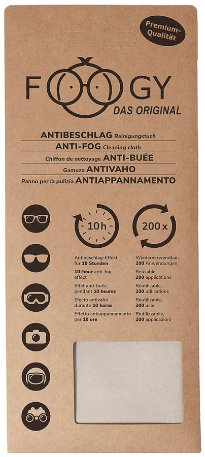 FOOGY Verpackung – Vorderseite